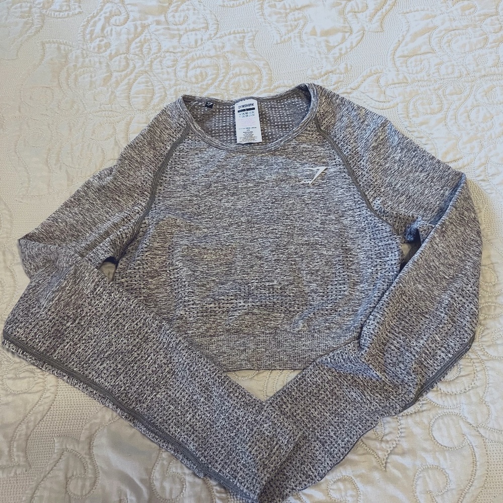 Gymshark Vital Seamless Long Sleeve Crop Top